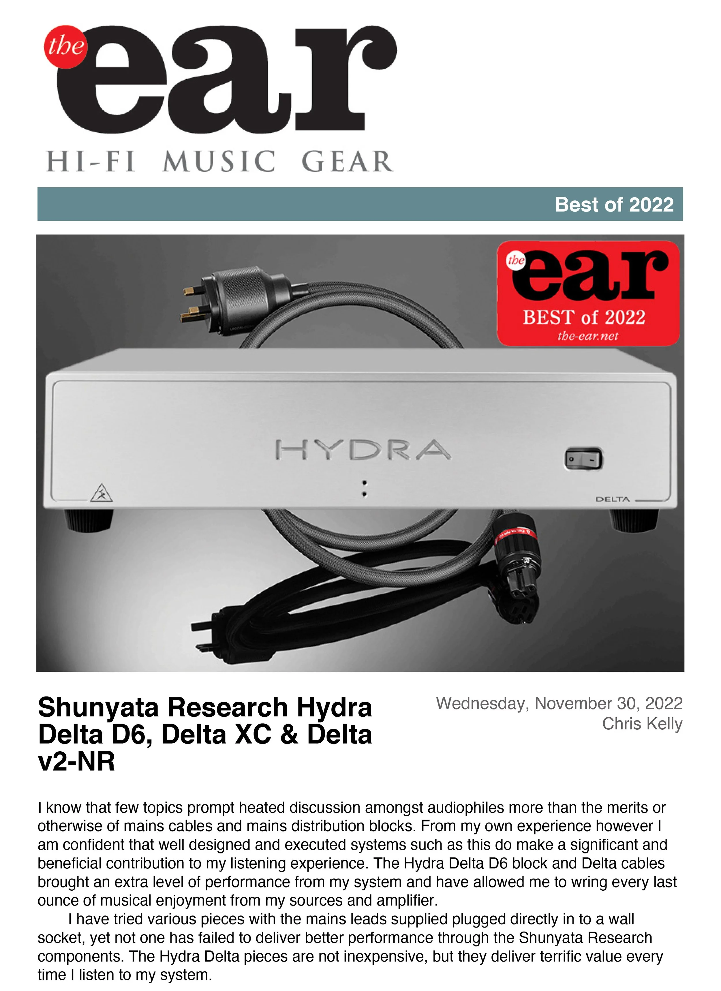 The Ear Best of 2022: Delta D6, Delta XC & Delta V2-NR - Boyer